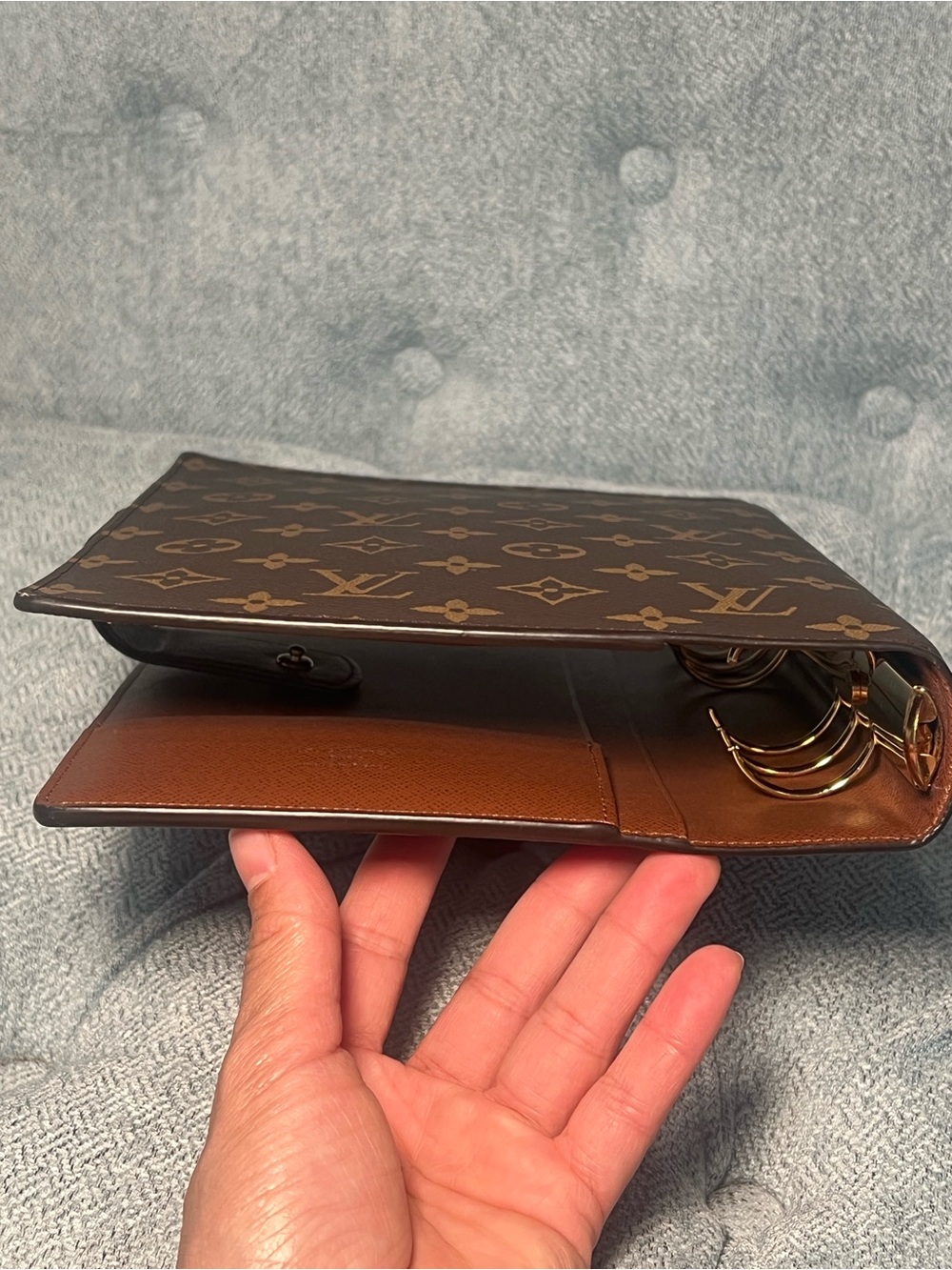 Louis Vuitton Large Ring Agenda Cover - Picture 16 of 17